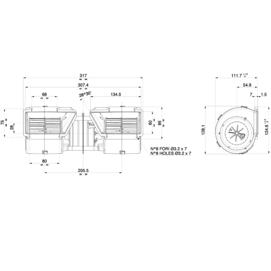 Dmuchawa Spal 005-B46-02