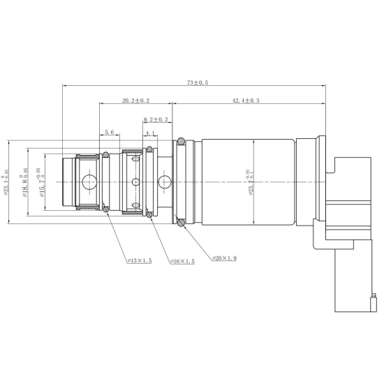 Zawór sterujący klimatyzacji Delphi CVC BMW