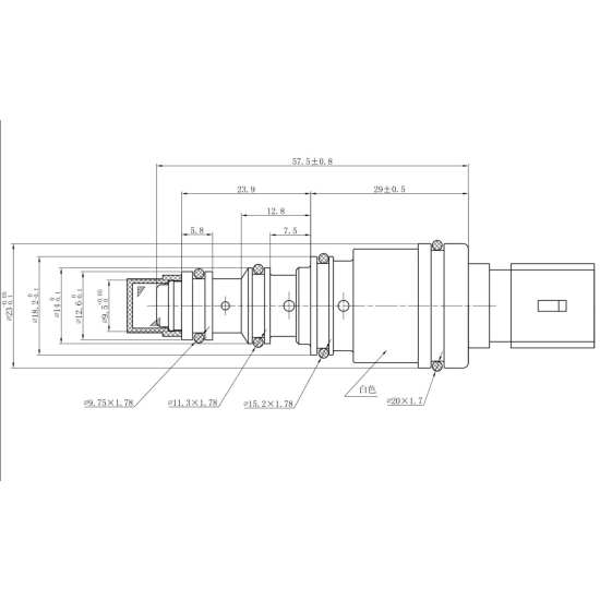 Zawór sterujący sprężarki Delphi V5 Renault Laguna II