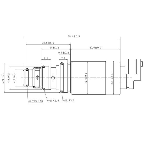 Zawór sterujący Mercedes Denso 5SEU 6SEU 7SEU