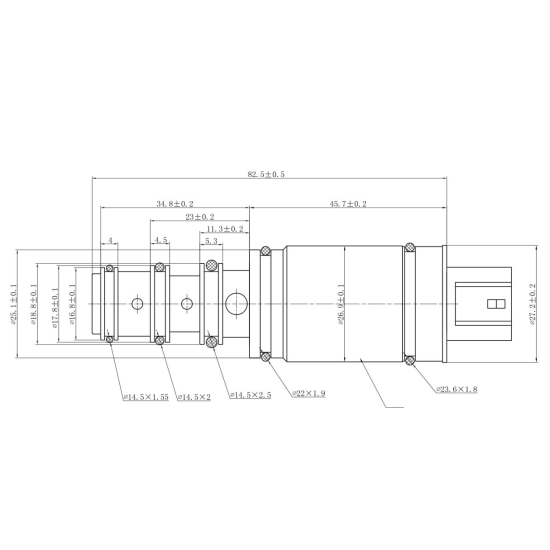 Zawór sterujący Toyota Corolla Denso 5SE09C, 5SE12C,  6SEU16, 7SEU16