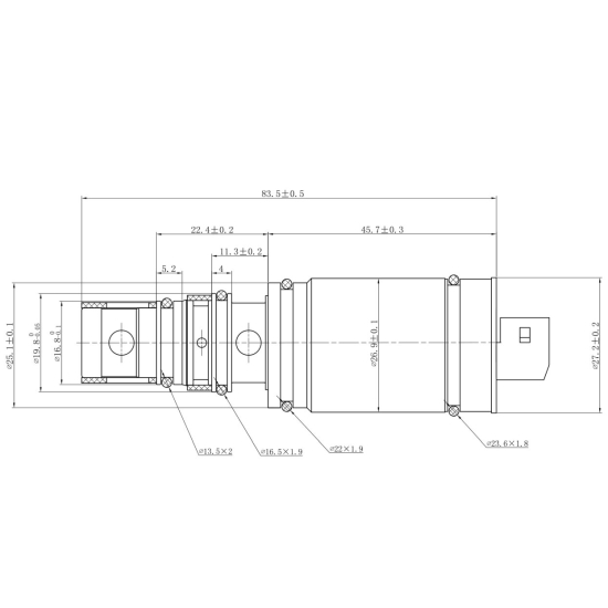 Zawór sterujący BMW Denso 5SE09C 5SE12C 6SEU16