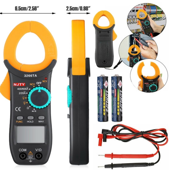 Miernik elektryczny cęgowy 3266TA NCV