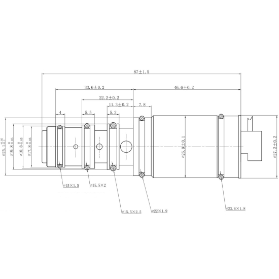 Zawór sterujący kompresora Toyota Yaris 6SEU16