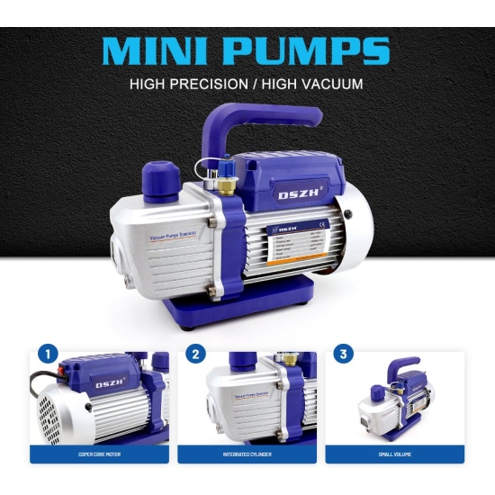 Pompa próżniowa 2 stopniowa 51 l/min