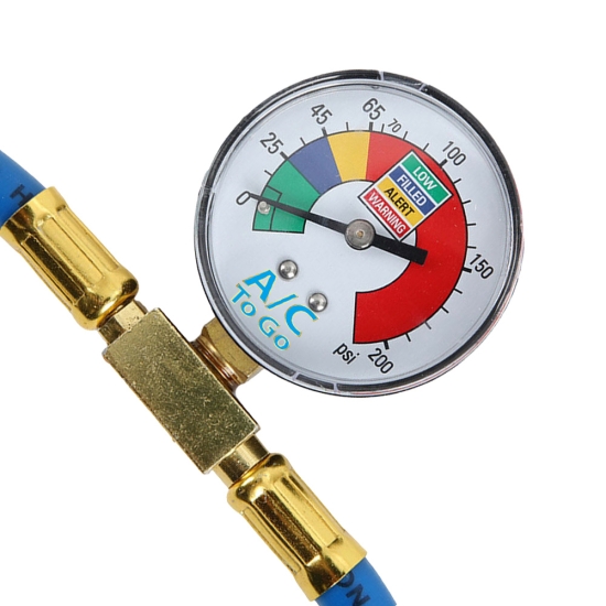 Podwójny zestaw do napełniania klimatyzacji samochodowej AcToGo R-134a