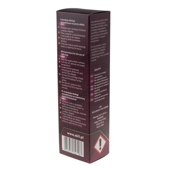 Uszczelniacz do klimatyzacji samochodowej AcToGo na gaz R134a z aplikatorem