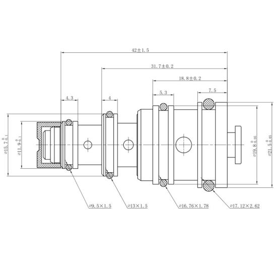 Zawór mechaniczny kompresora Delphi