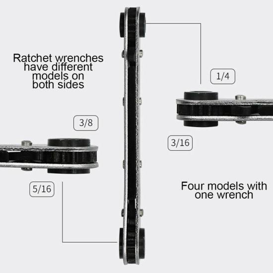 Klucz do zaworów CT-122 ROTALOCK z grzechotką