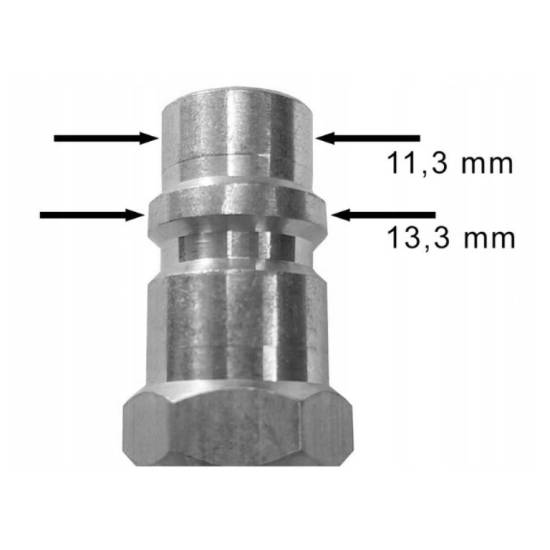 Zestaw pojedynczy Gazozo R134a