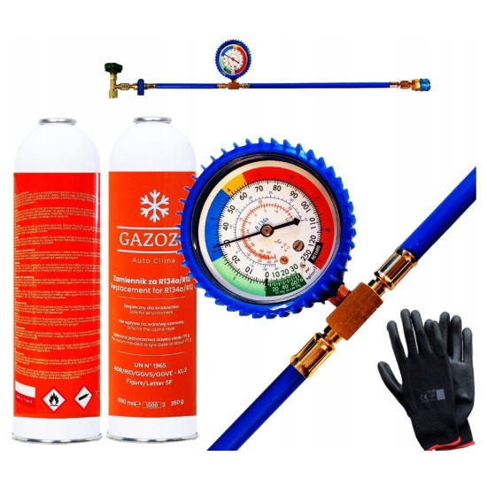 Zestaw podwójny Gazozo R134a