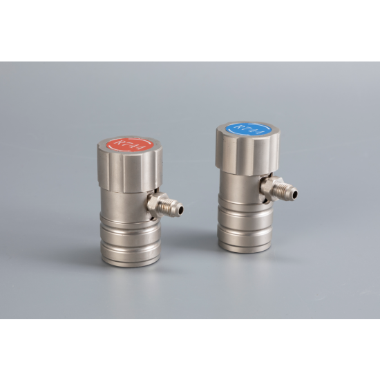 Zestaw manometrów klimatyzacji CO2 R744 i złącza