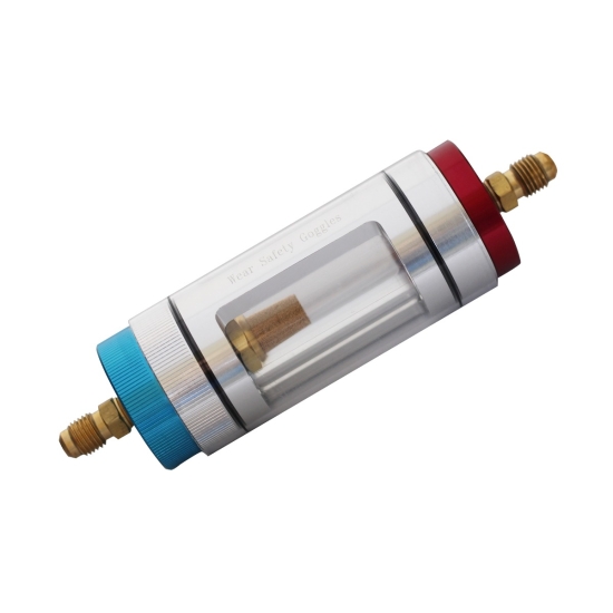 Inspektor do kontroli jakości oleju w układzie klimatyzacji