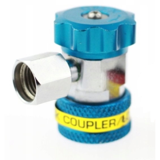Szybkozłącze serwisowe TEXA Robinair Ecotechnics M14x1,5 niebieskie