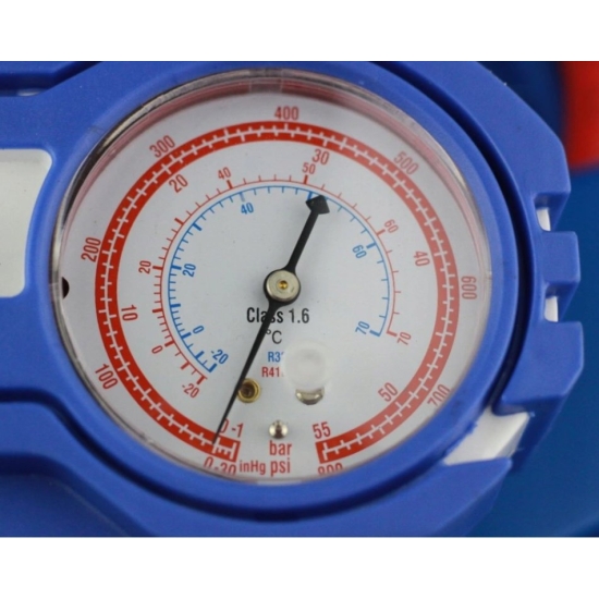 Manometry chłodnicze R32 R410a z wężami serwisowymi 120cm