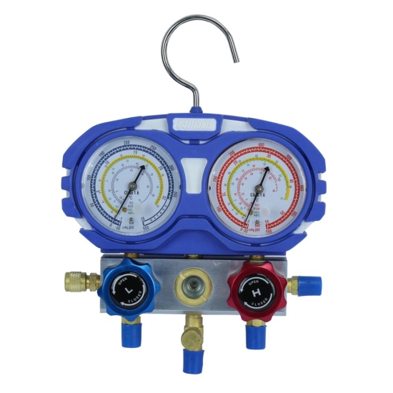 Manometry chłodnicze R32 R410a z wężami serwisowymi 120cm