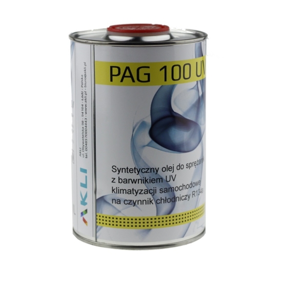 Olej do klimatyzacji Pag 100 z barwnikiem UV 1L