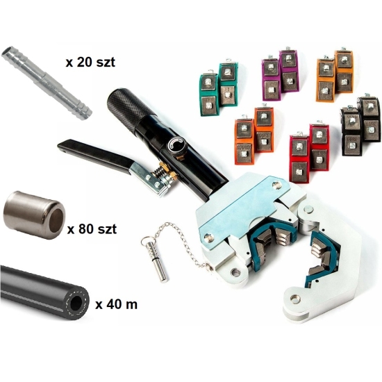 Prasa hydrauliczna do klimatyzacji zestaw startowy 3