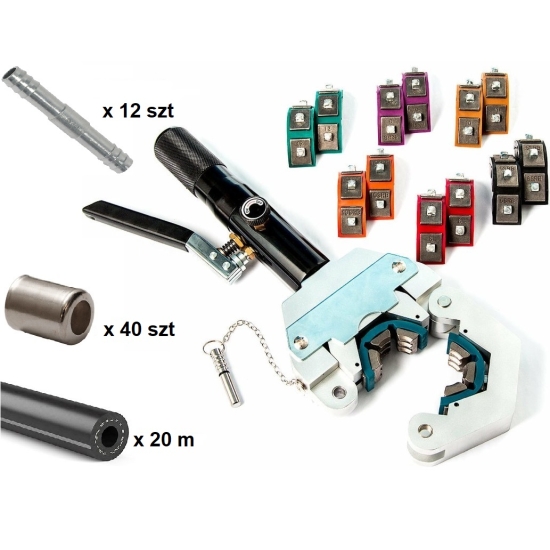 Prasa hydrauliczna do klimatyzacji zestaw startowy 2