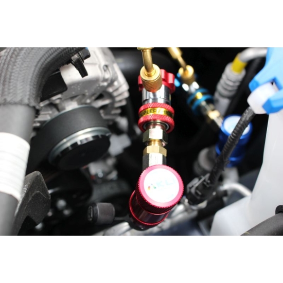 Złącza serwisowe z R134a na R1234yf