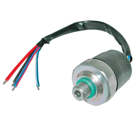 Uniwersalny presostat R134a gwint 3/8" 24UNF wł/wył i wentylator