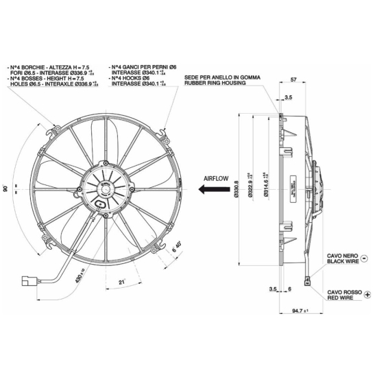 Wentylator Spal VA01-AP70/LL-36S
