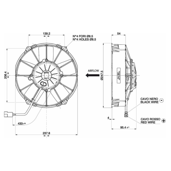 Wentylator Spal VA02-AP70/LL-40S