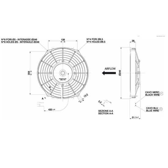 Wentylator Spal VA07-AP12/C-31S