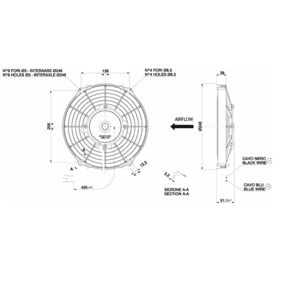 Wentylator Spal VA07-AP7/C-31S