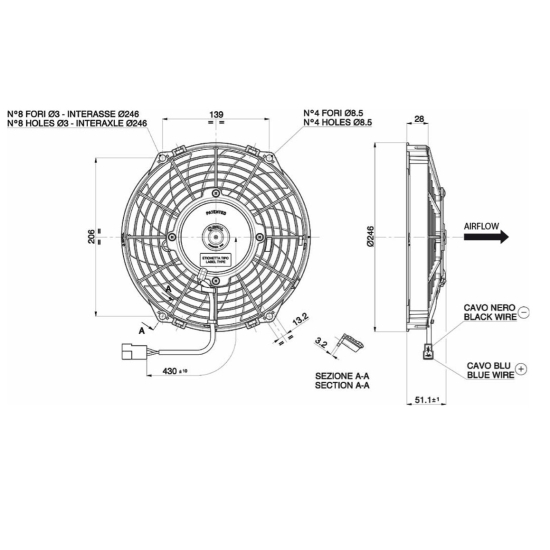 Wentylator Spal VA07-AP8/C-58A
