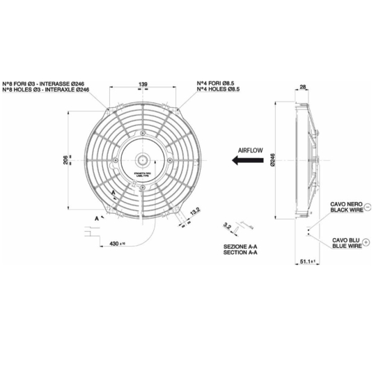 Wentylator Spal VA07-BP7/C-31S