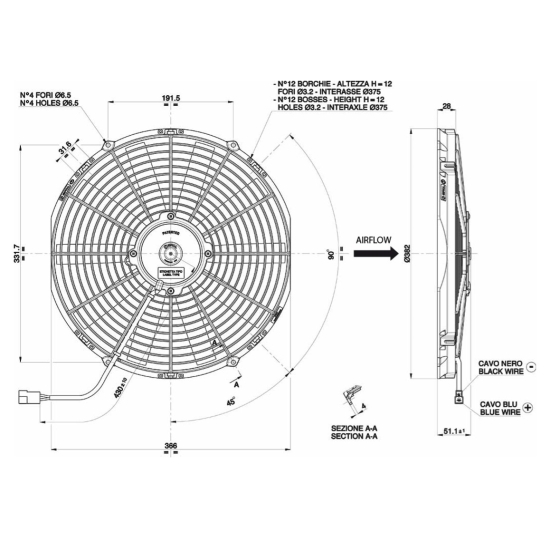 Wentylator Spal VA08-AP10/C-23A