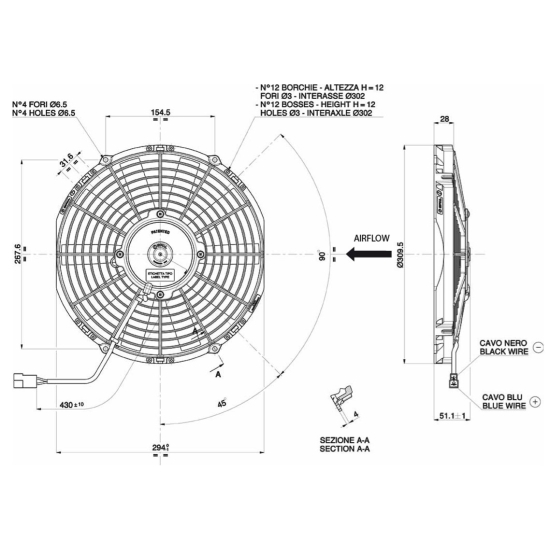 Wentylator Spal VA09-AP12/C-27S