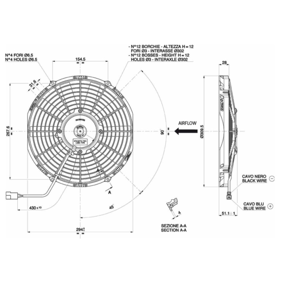 Wentylator Spal VA09-BP12/C-27S