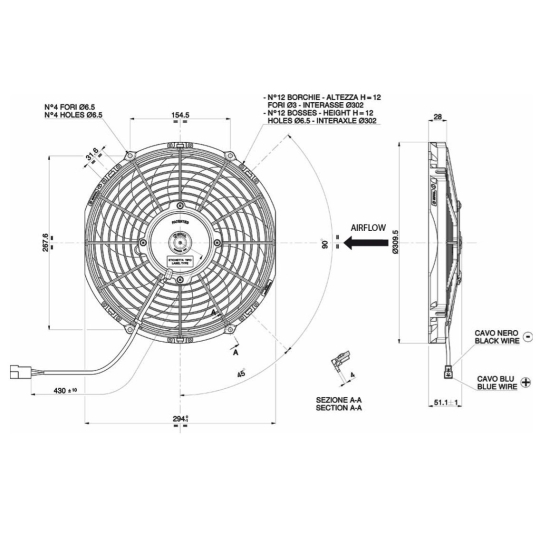 Wentylator Spal VA09-BP12/C-54S