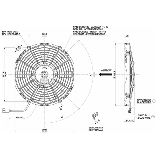 Wentylator Spal VA09-BP8/C-27S
