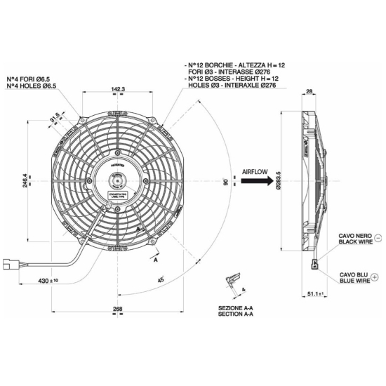 Wentylator Spal VA11-BP12/C-57A