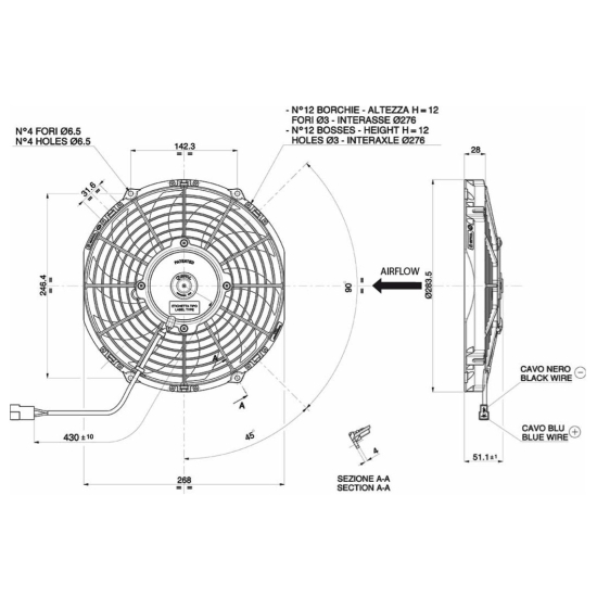 Wentylator Spal VA11-BP12/C-57S