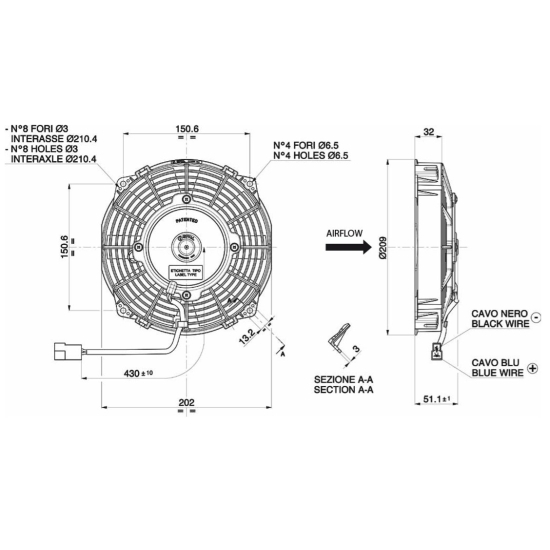 Wentylator Spal VA14-AP11-/C-34A