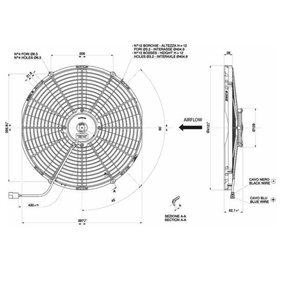 Wentylator Spal VA18-AP10/C-41S