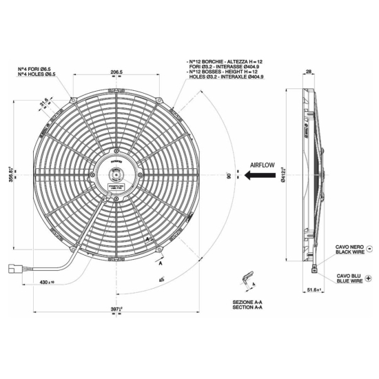 Wentylator Spal VA18-BP10/C-41S