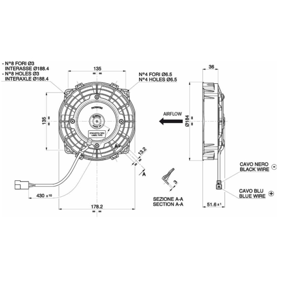 Wentylator Spal VA22-AP11/C-50S