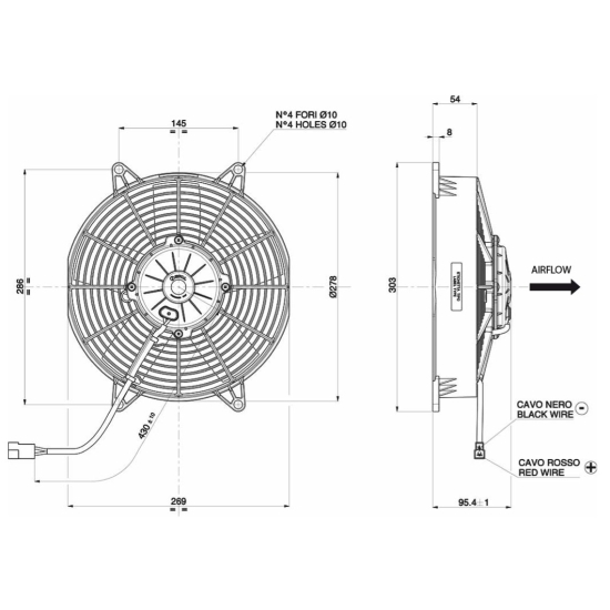 Wentylator Spal VA53-AP70/LL-39S
