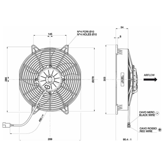 Wentylator Spal VA53-BP70/LL-51A