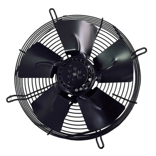 Wentylator osiowy z siatką 400 mm tłoczny/pchający 230V