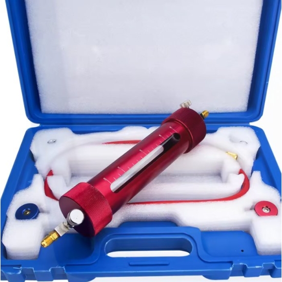 Wziernik do sprawdzania jakości oleju i czynnika w klimatyzacji samochodowej R134a