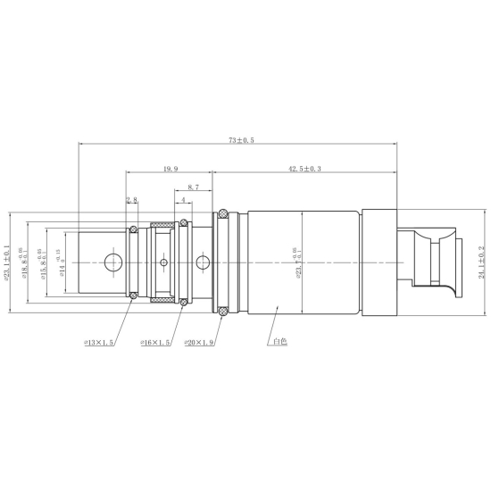 Zawór sterujący kompresora Sanden PXC16 DOOWON DVE13 DVE14