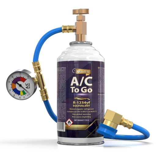 Zestaw do napełniania klimatyzacji samochodowej AcToGo R-1234yf