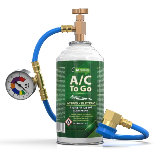 Zestaw do napełniania klimatyzacji aut hybrydowych i elektrycznych R1234yf